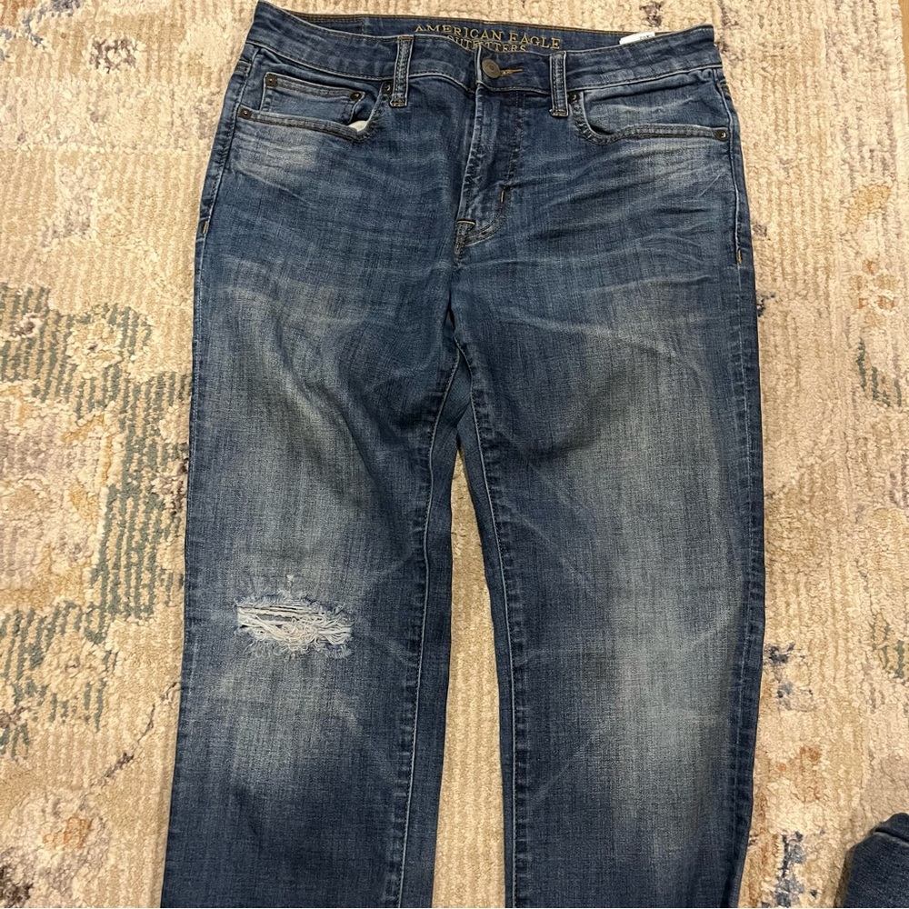 American Eagle Outfitters Men’s Slim Straight- 360 Extreme Flex